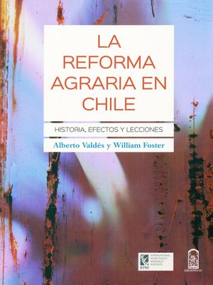 cover image of La reforma agraria en Chile
